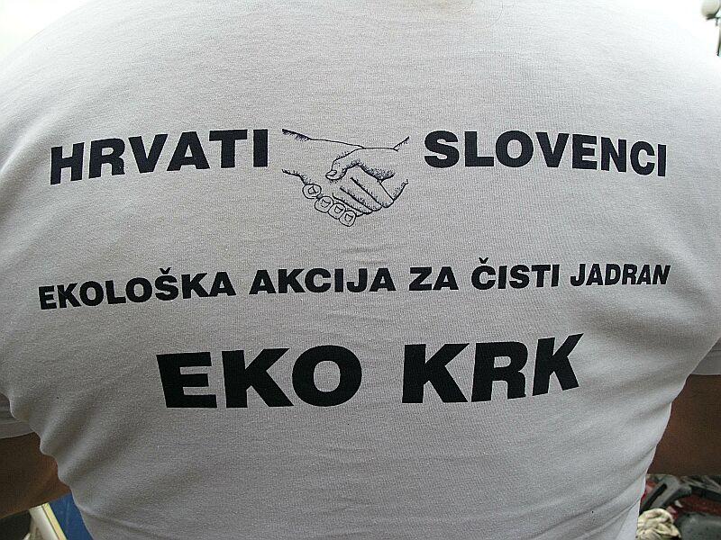 17.5. 2008, tretja Eko akcija – KRK 2008 na otoku Krku