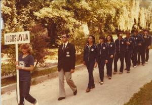 Reprezentanca YU na IX. Evropskem prvenstvu_v Podvodni orientaciji, BLED 1980