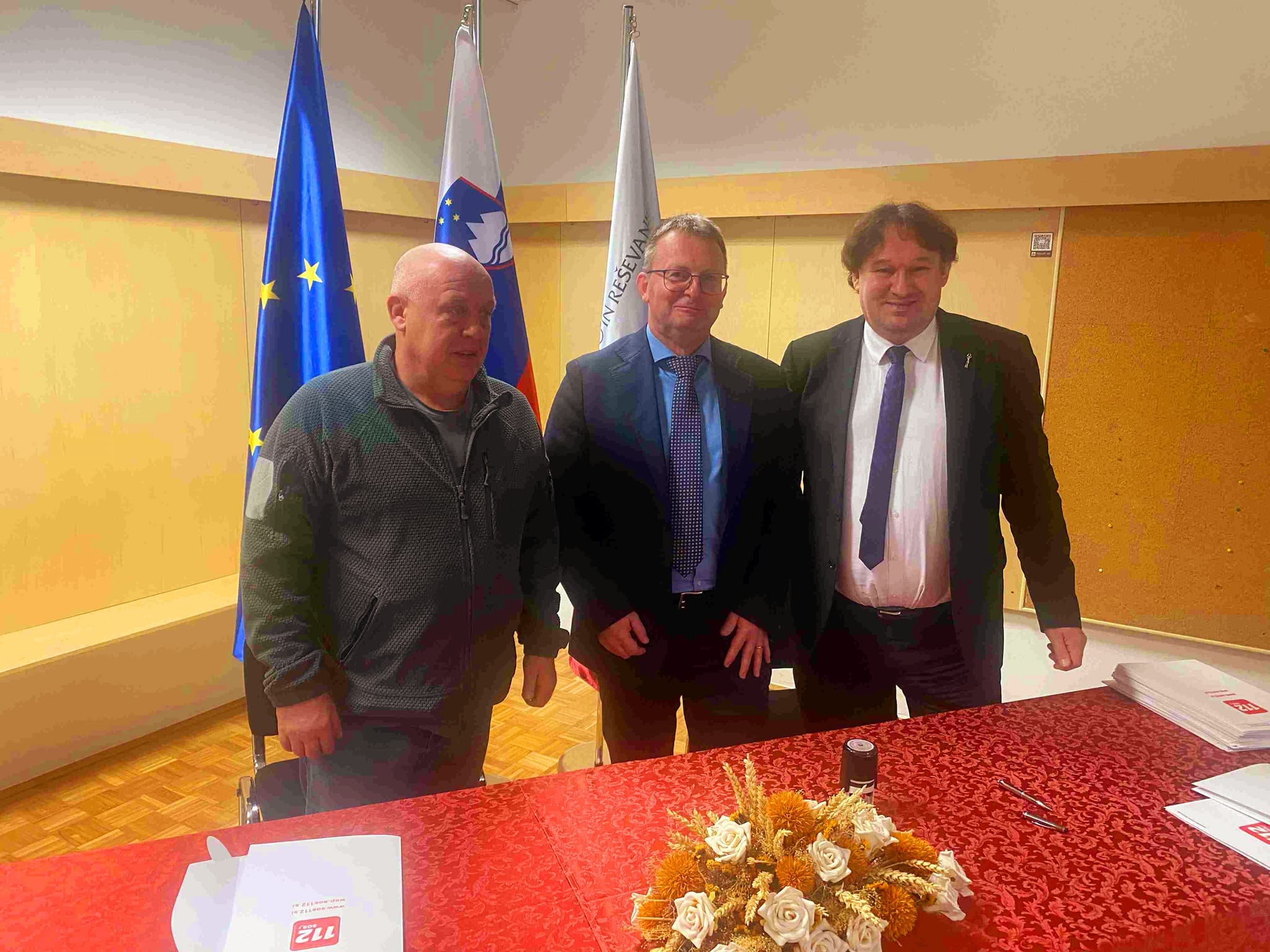 Podpis pogodbe za sofinanciranje delovanja enot PRS